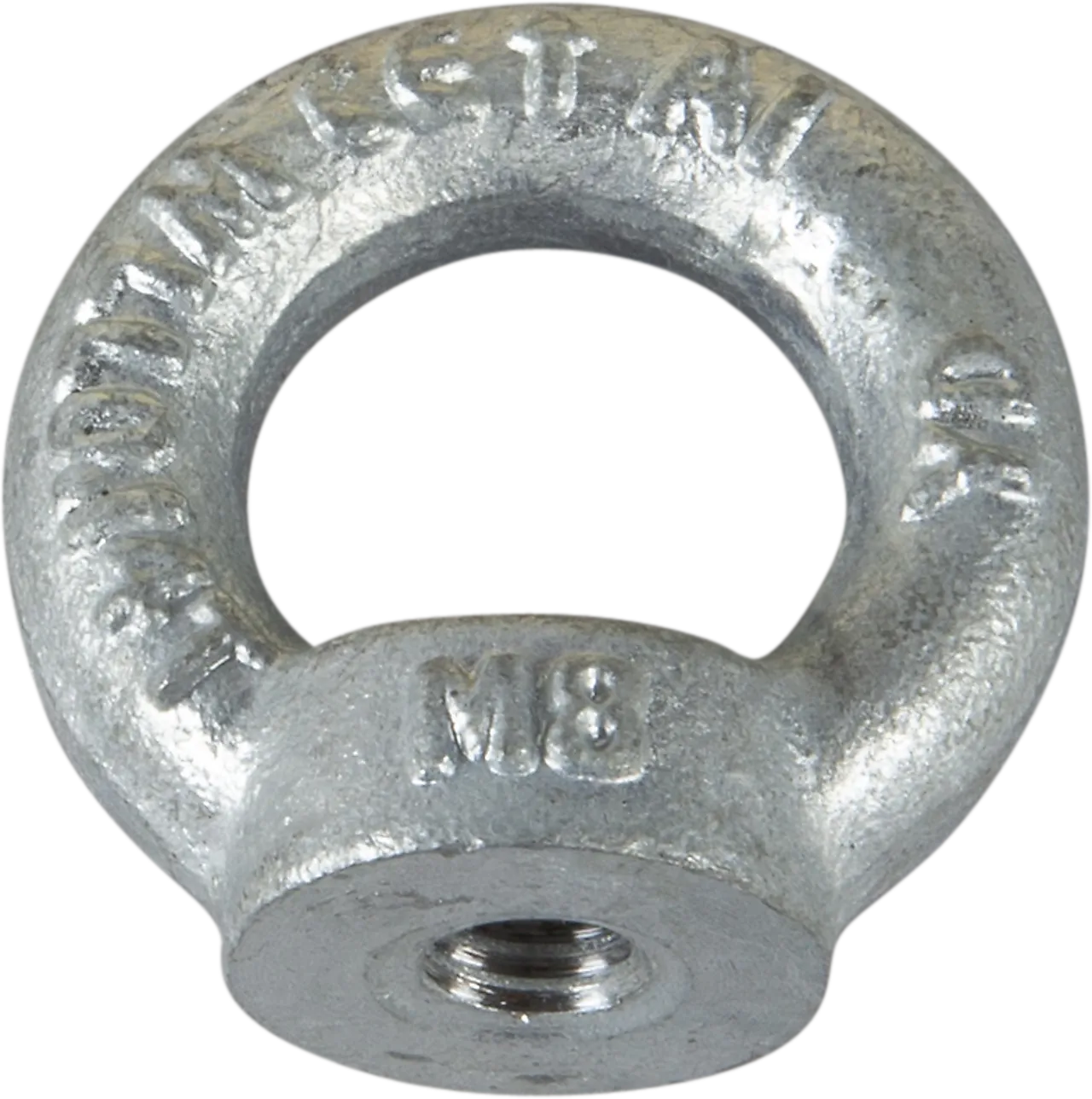 Ringmutter m8 din582 fzv a10gjenget hull null - null - 2 - Miniatyr