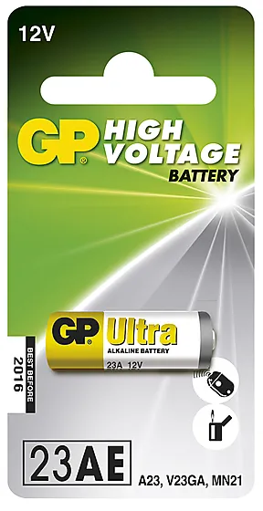 Batteri gp 23a ultra 1-p 12 volt