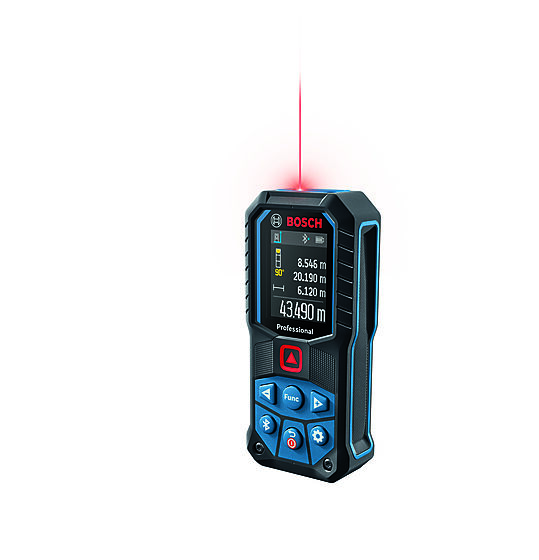 Laseravstandsmåler med bluetooth rød