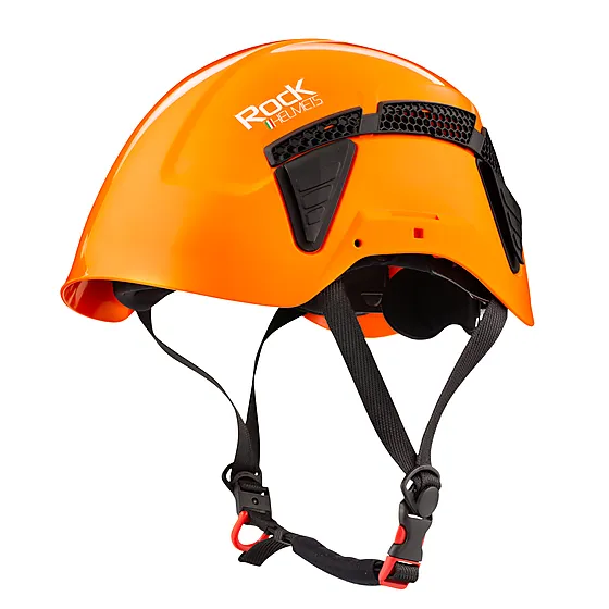 Dynamo hjelm plus oransje 54-62 cm med hakestropp