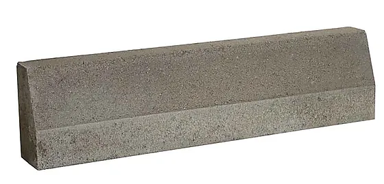 Kantstein grå 60x8x15 cm