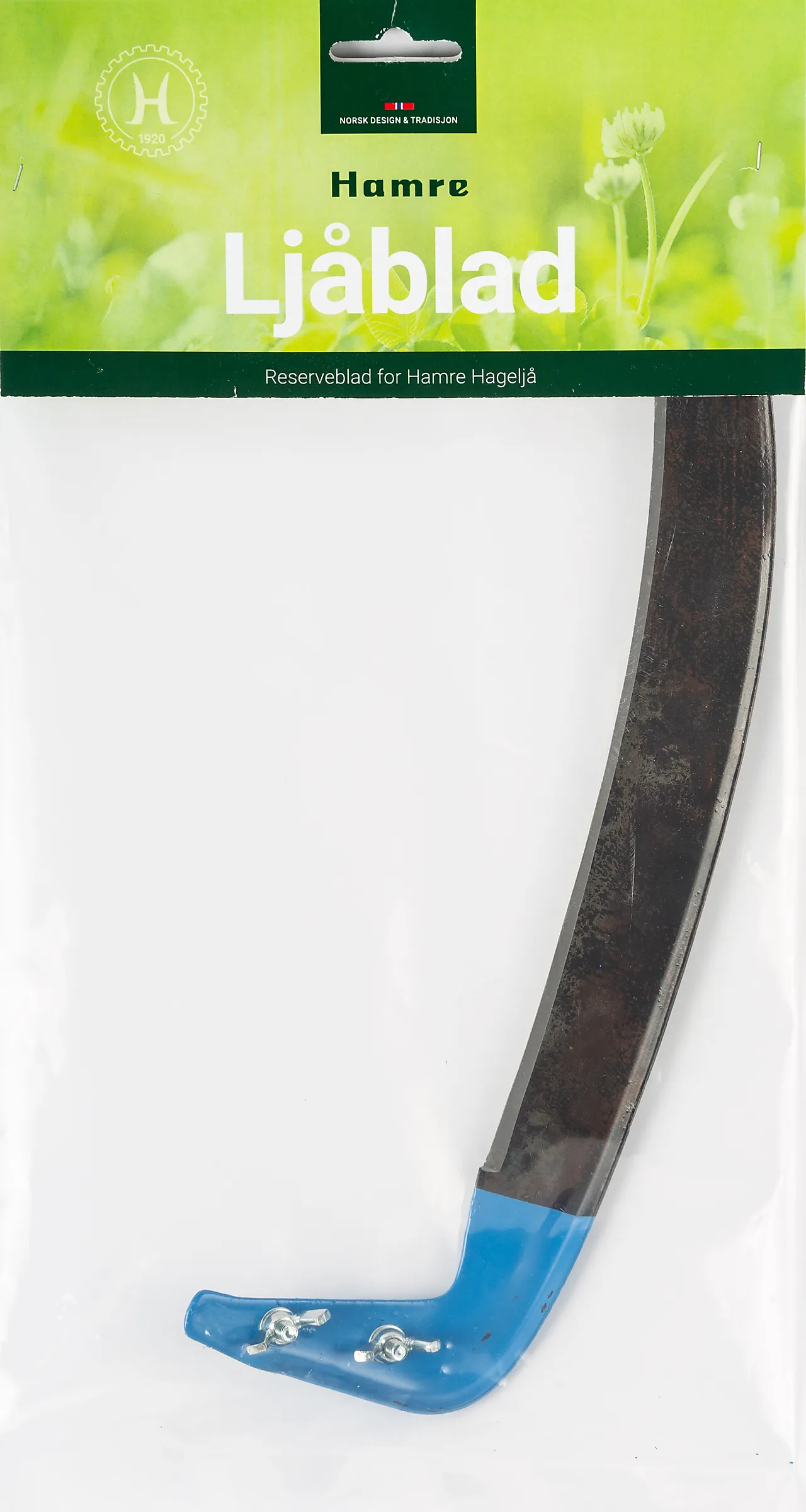 Reserveblad for hageljå hamreljåblad lev m/skrue for mont null - null - 1