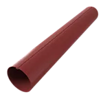 Nedløpsrør 70 mm 3 meter rød