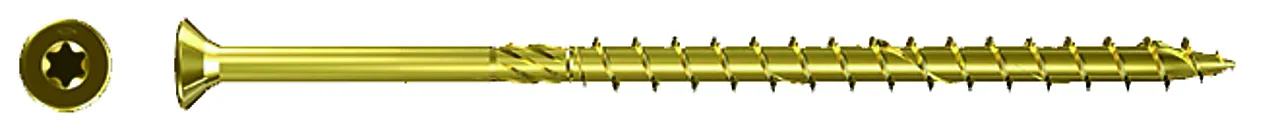 Konstruksjonsskrue 8x320 mm FPF-ST gul senk pakke a 50 stk