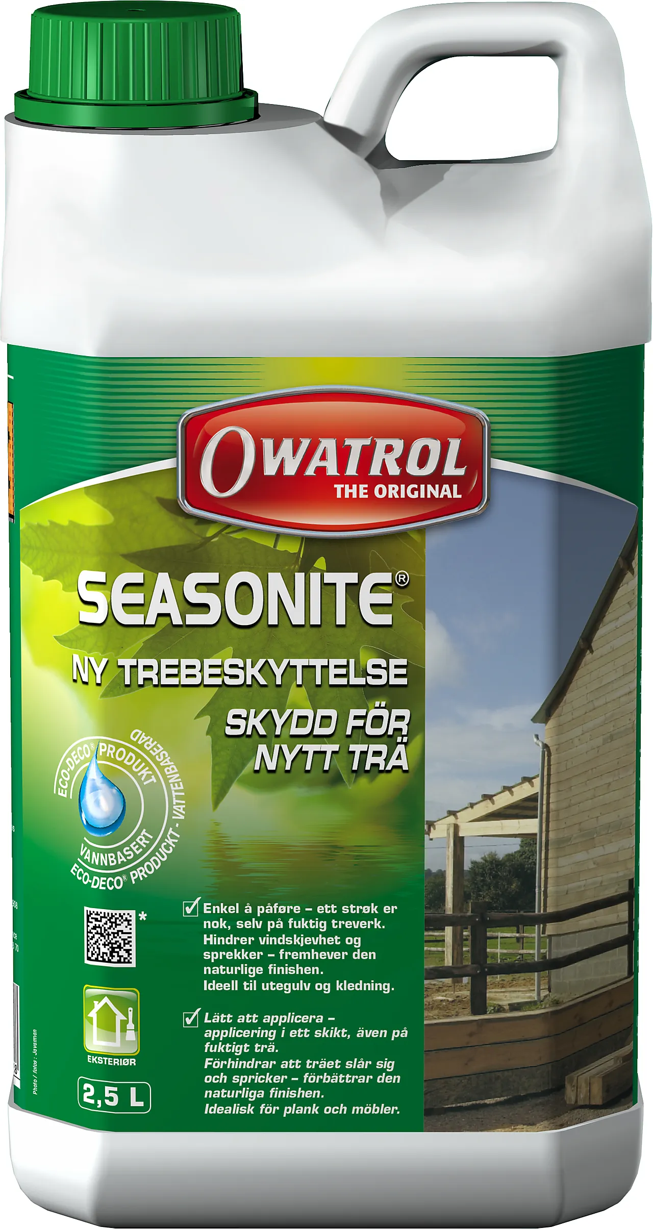 Trebehandling 2,5 liter seasonite owatrol seasonite 2,5l