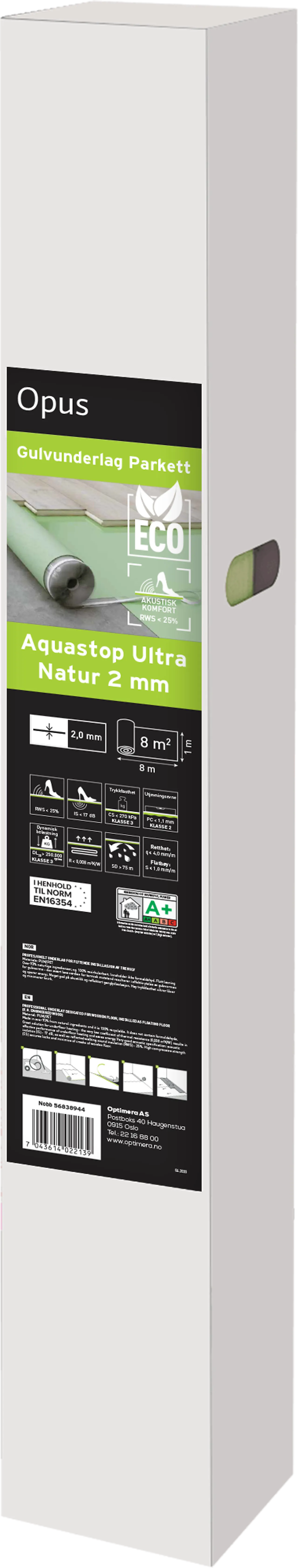 Gulvunderlag aquastop med aluminiumstape null - null - 1
