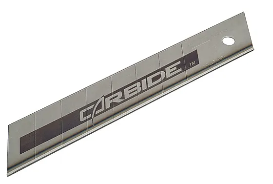 Knivblad carbide 18 mm STHT8-11818 pakke a 50 stk brytblad