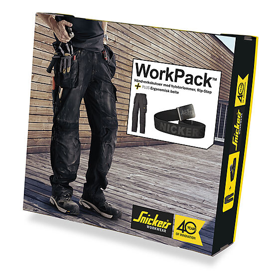 Bukse NOR3213 str 56 Workpack inkl. belte