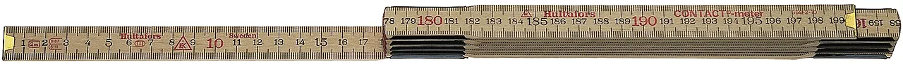 Meterstokk 559-2-10 contactmeter hultafors