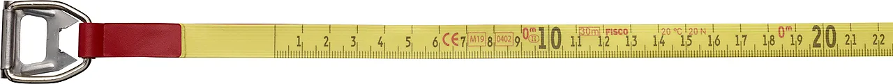 Båndmål glassfiber pc 30m(A) null - null - 2 - Miniatyr