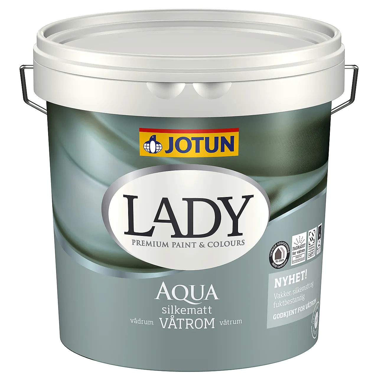 Lady Aqua våtrom hvit 2,7 liter