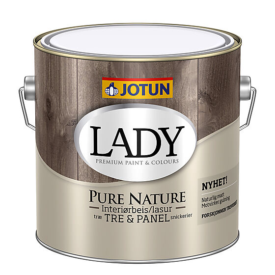 Lady Pure Nature interiørbeis klar 2,7 liter