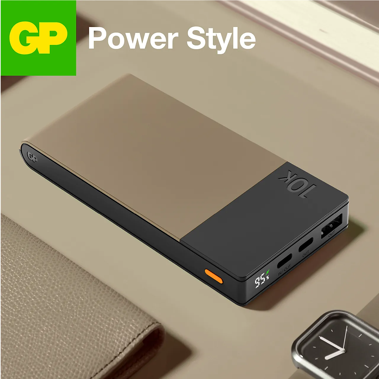 Powerbank M2+ 10000 mAh beige null - null - 2 - Miniatyr