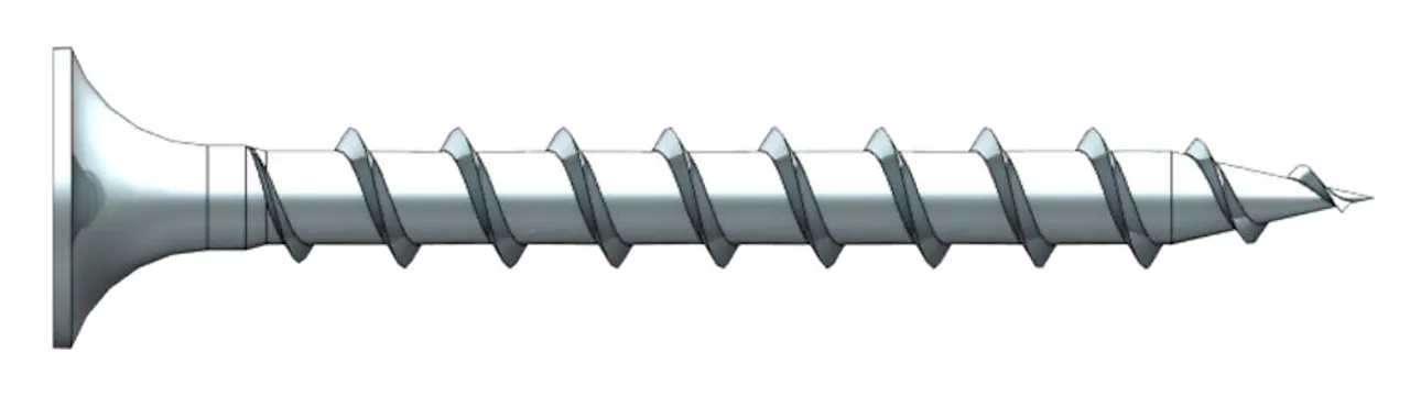 Gipsskruer for tre 3,9x40 mm 1000 stk båndet null - null - 1
