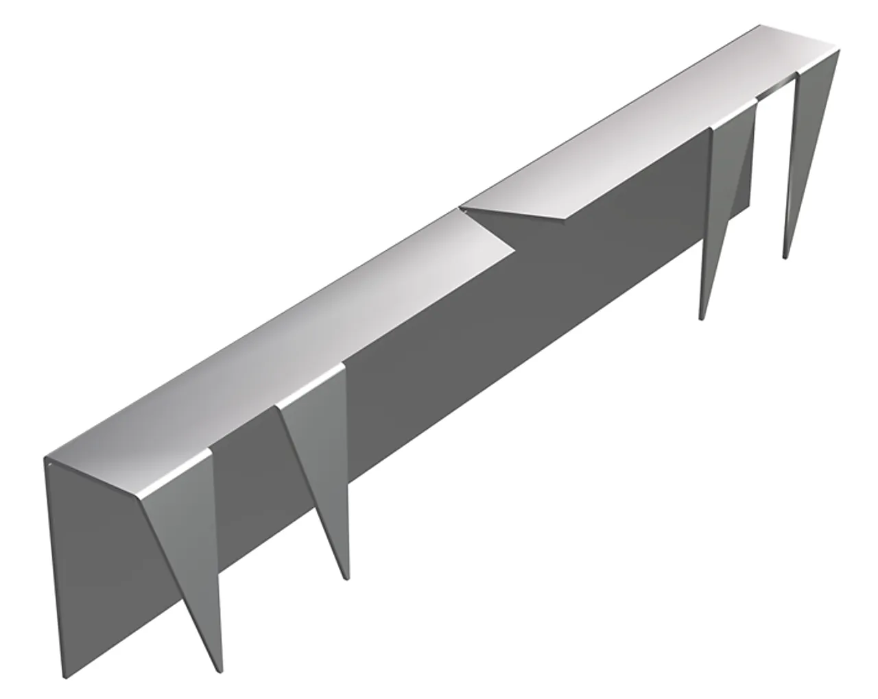 LÅSEBESLAG L=225MM