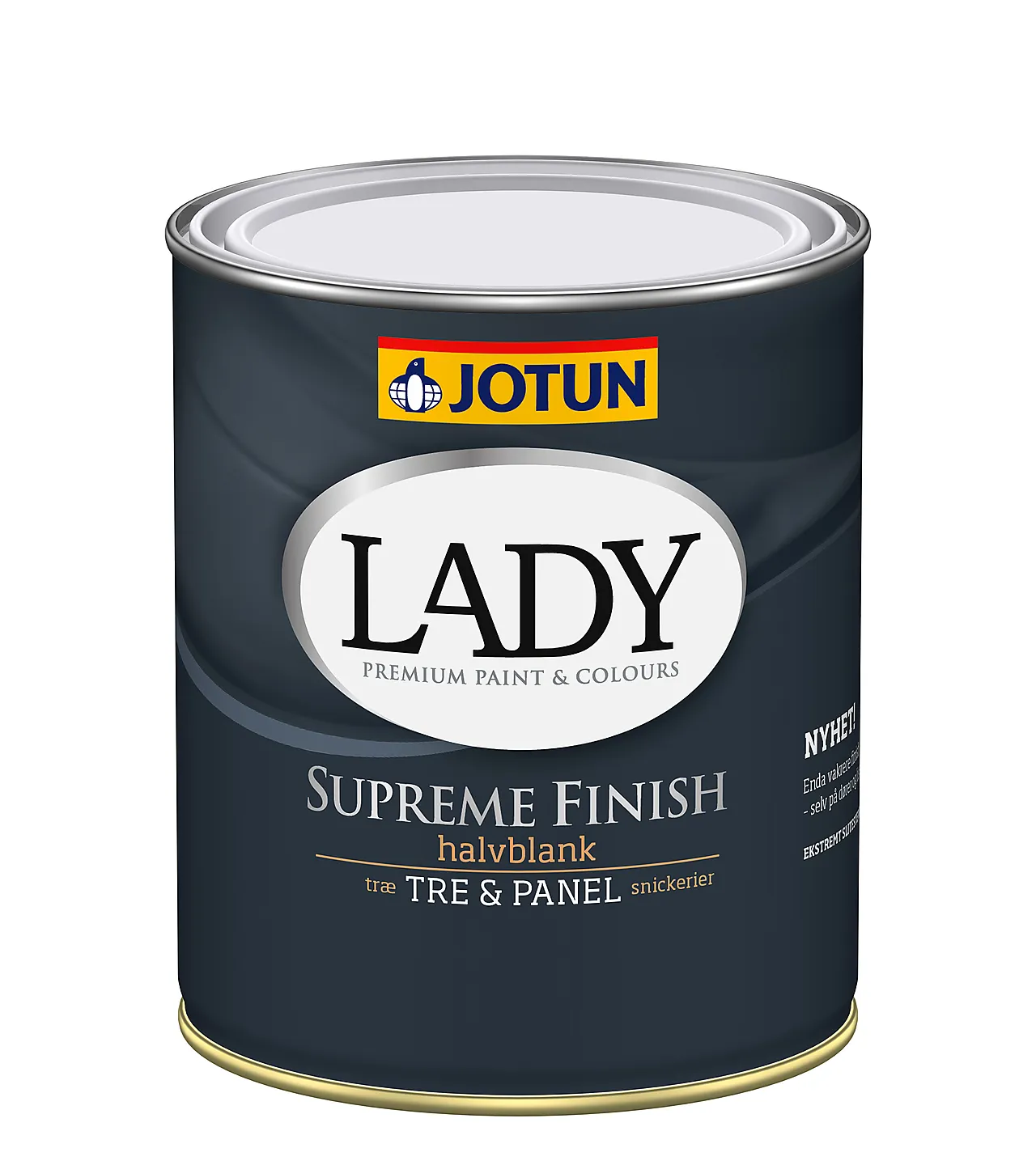 Lady Supreme Finish 40 hvit base 0,68 liter halvblank