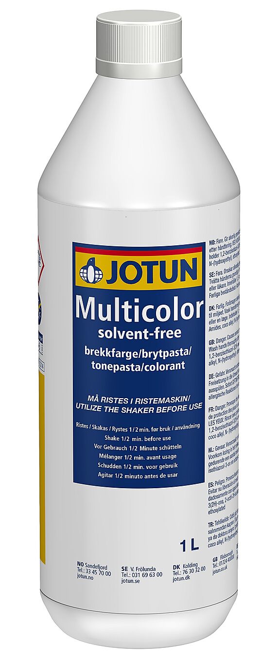 multicolor brekkfarge bv 1 liter