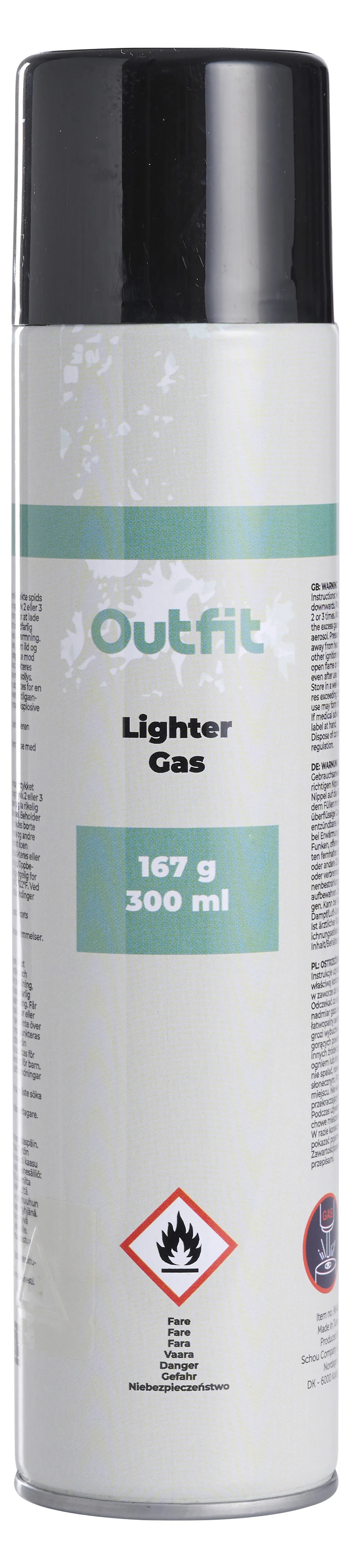 Gass for lighter 300ml outfit