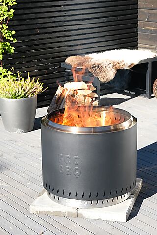 Fcc Bålpanne Smokeless Sort