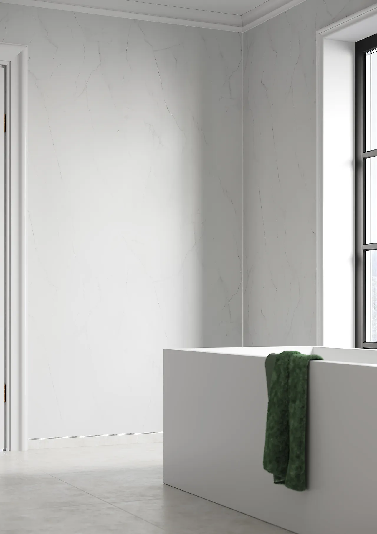 Baderomsp 2487m00 bianco marble no tile 10x620x2400