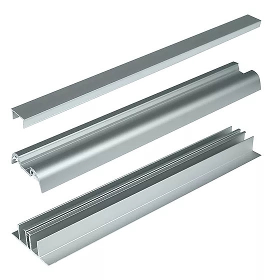 Aluminiumsprofil til Sunglaze takplater 3600 mm