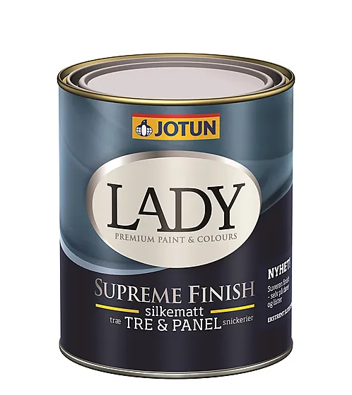 Lady Supreme Finish 15 hvit base 0,68 liter silkematt