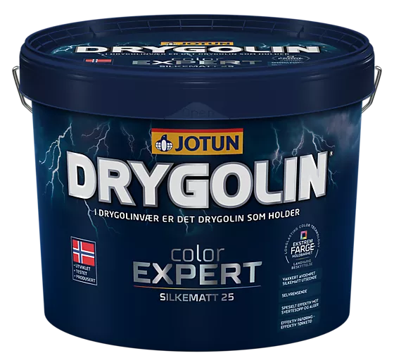 Drygolin maling color expert hvit base 9 liter