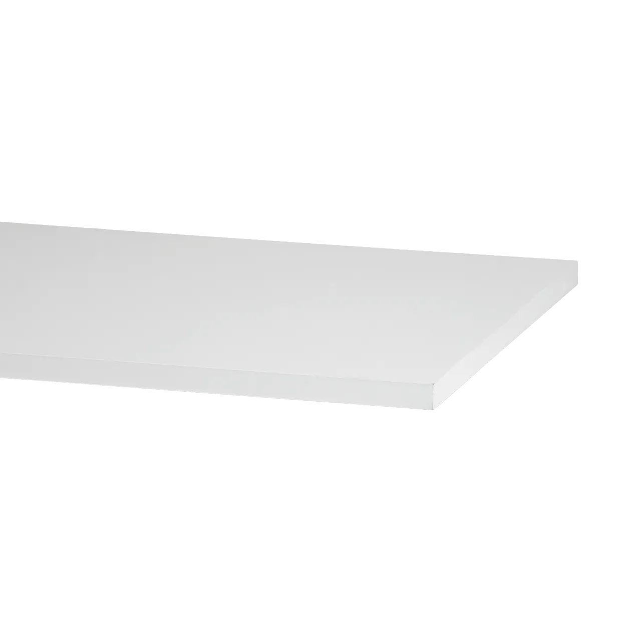 Melaminhylle 1200x400  hvit1200 x 400 x 19 mm