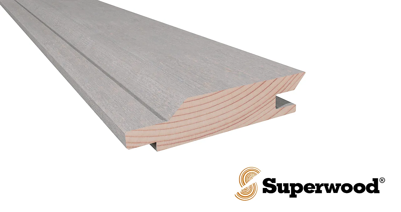 Gran 21x145 sw01 zink ep superwood - 100% gjennomimpreg gran