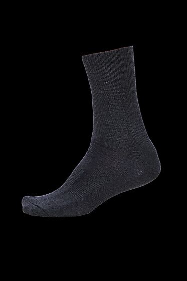 Timbra sokk bomull 2pk grå 44-46