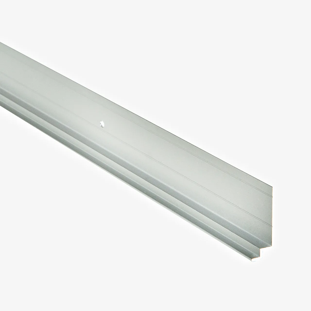 Sokkelprofil til veggpanel 2400 mm aluminium null - null - 2 - Miniatyr