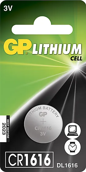 Batteri knappcelle GP CR 1616