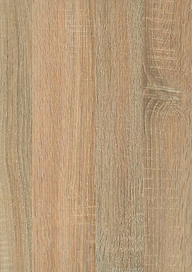 Benkeplate avrundet kant sonoma oak 120 cm