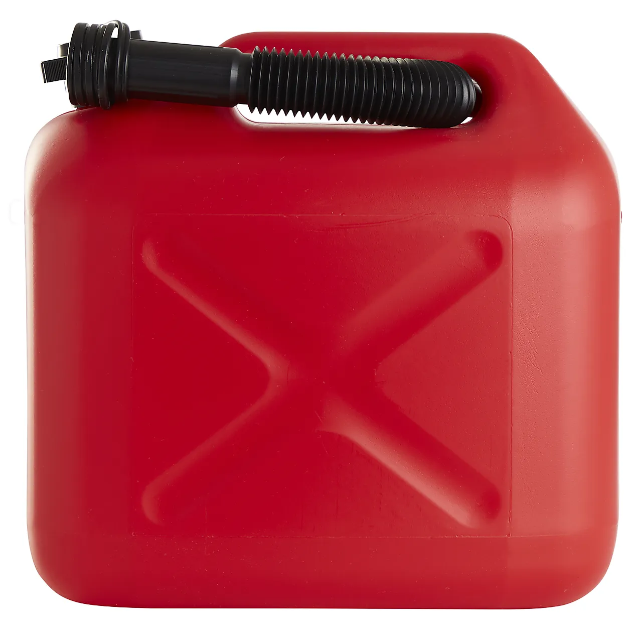 Bensinkanne 10 liter rød plast null - null - 2 - Miniatyr