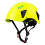Dynamo hjelm hybrid gul 55-63 cm med hakestropp