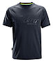 T-skjorte 2580 mørkeblå str XXL m/ logo Snickers Workwear