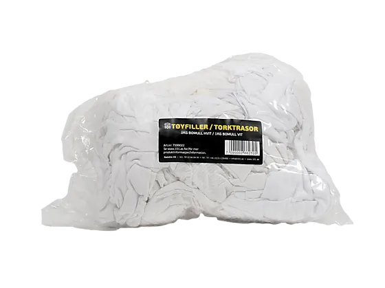 Tøyfiller bomull hvit 1 kg