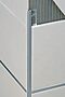 Hjørnelist firkant 12,5 mm anodisert aluminium 2,7 m squarejolly profilitec