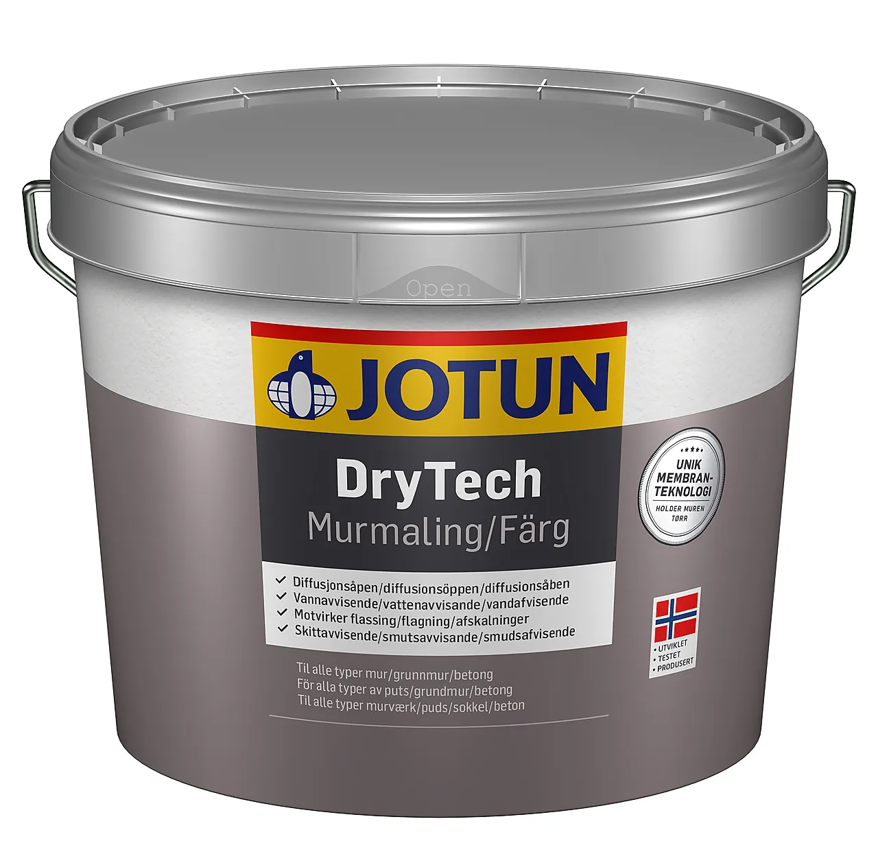 DryTech murmaling lys grå 2,7 liter
