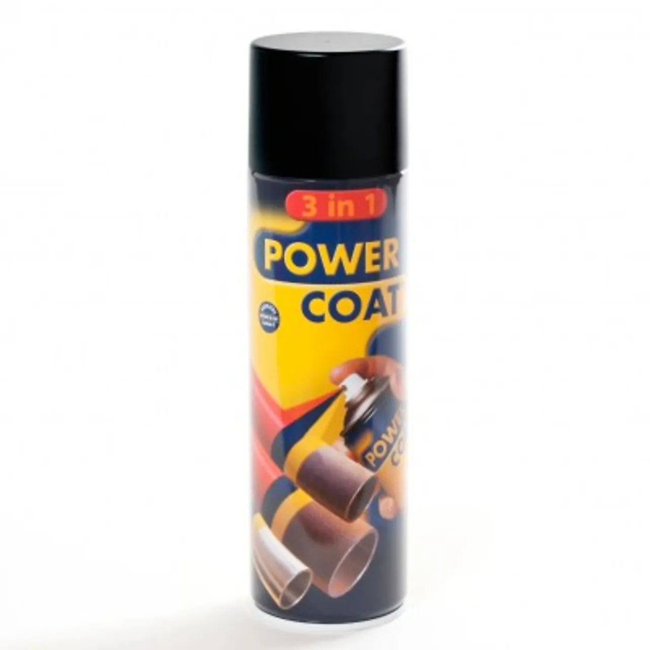 Spraymaling powcoa 3in1 svart glans ral9005