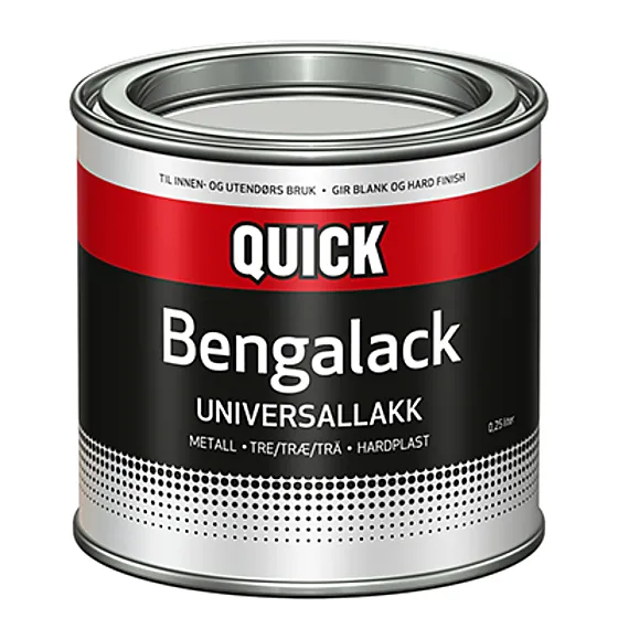 Bengalack universallakk nr 131 0,25 liter marineblå blank