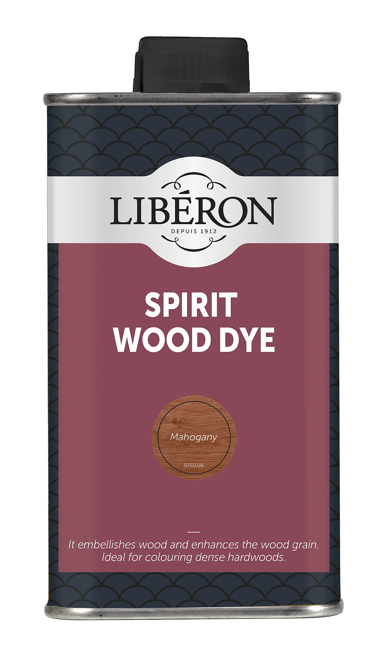 Beis spritbeis vic mahogny 0,25l spirit wood dye mahogany null - null - 2 - Miniatyr