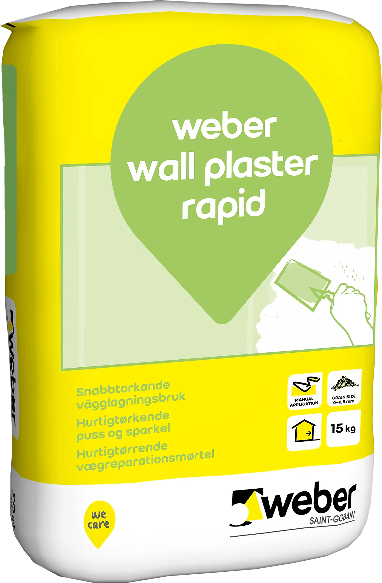 Veggsparkel Wall Plaster Rapid