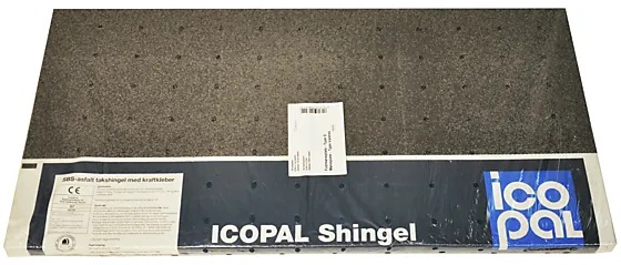 Fot-/møneplate til Icopal takshingel skifer