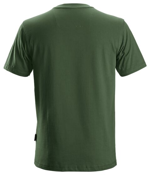 T-skjorte bomull grønn str M