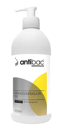 Hånddesinfeksjon 500 ml Antibac gel
