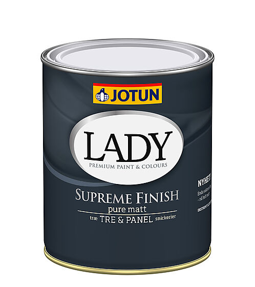 Lady Supreme Finish 03 hvit base 0,68 liter pure matt