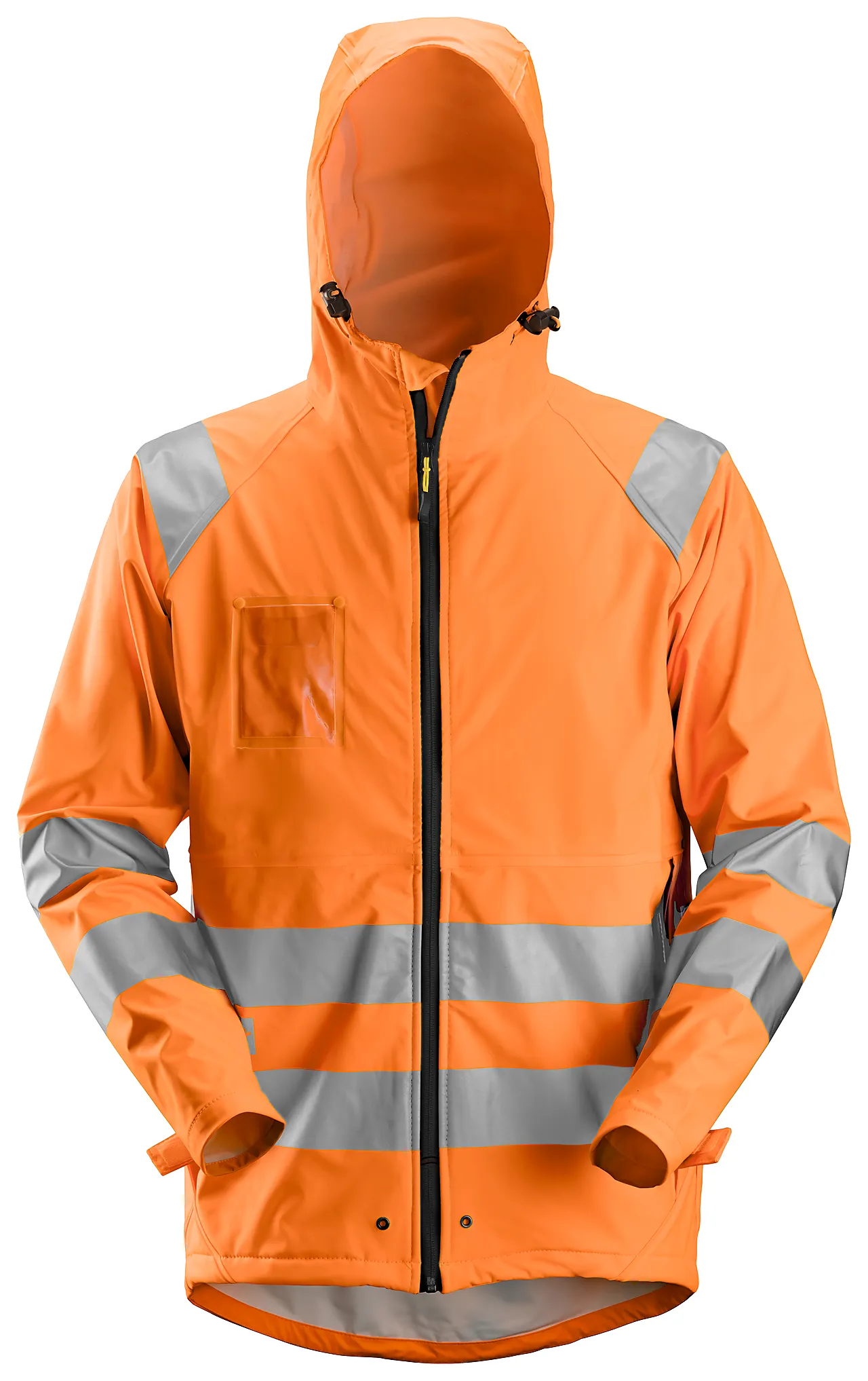 Regnjakke high-vis oransje str 3XL