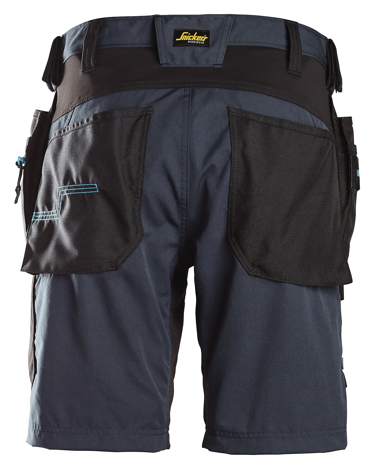 Shorts 6110 mblå/sor hl 70 snickers workwear null - null - 3 - Miniatyr