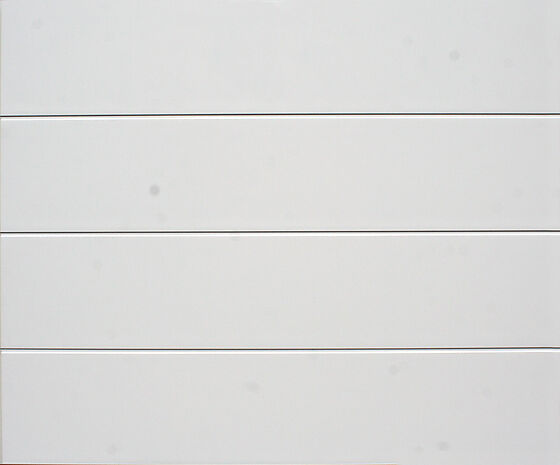 Garasjeport slett hvit 487 x 213 cm